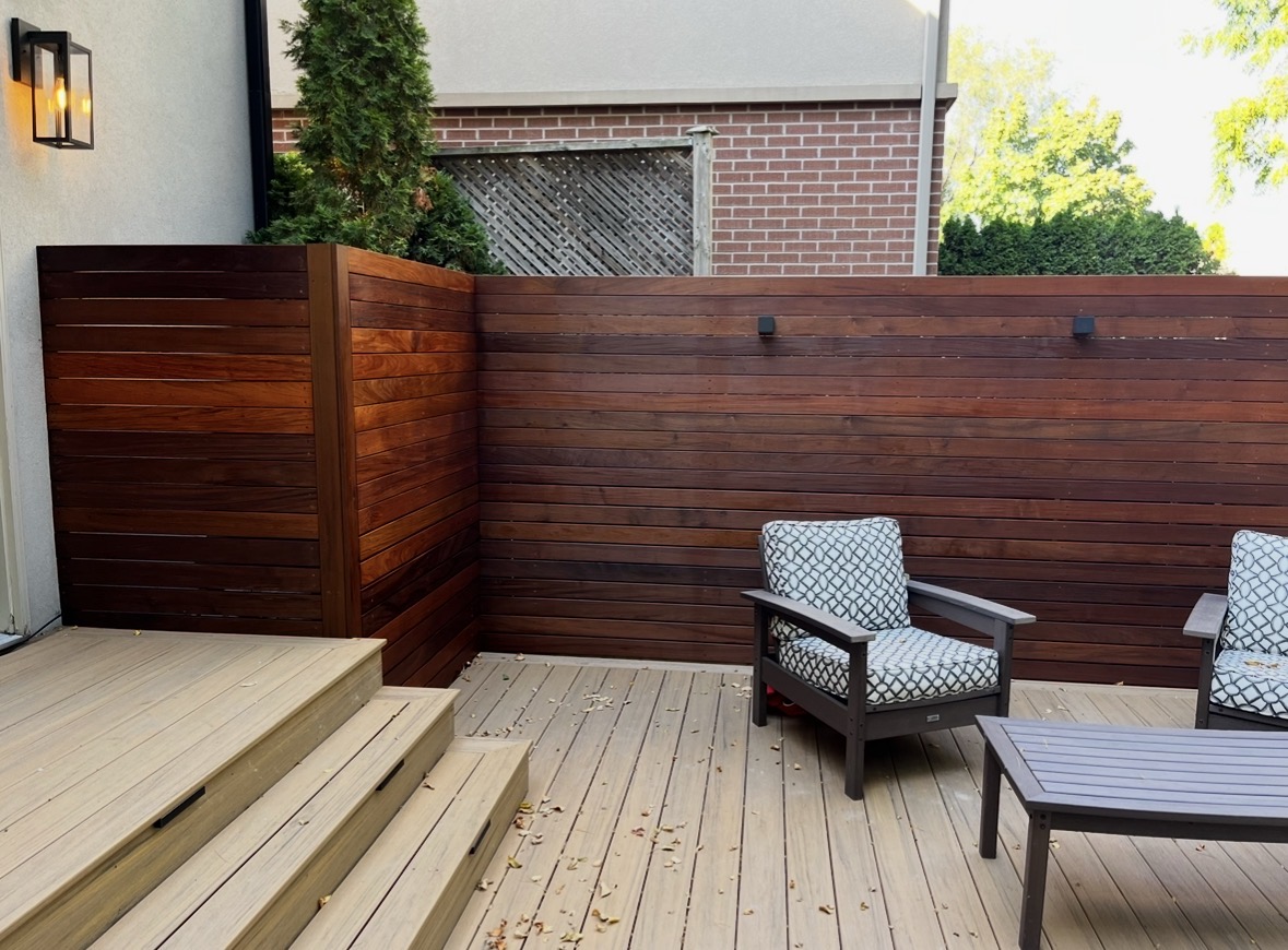Ipe deck